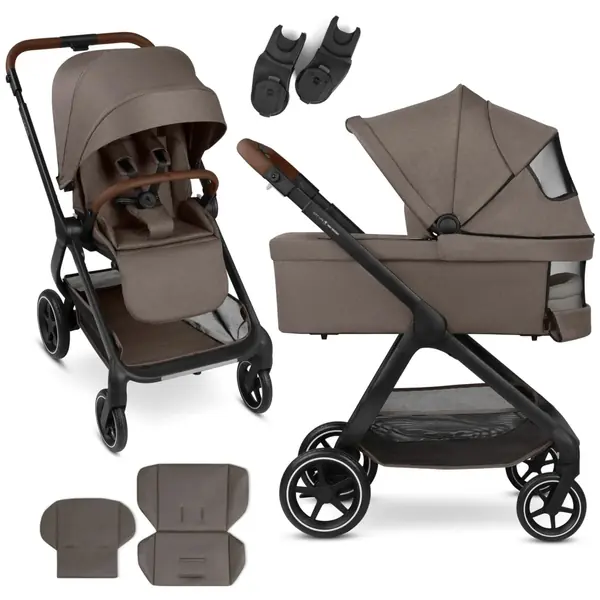 City Life 2in1 Kombi-Kinderwagen bis 22 kg - Nature